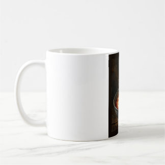 Tasse de soupe de nouilles Ramyeon fumante Art