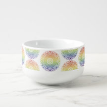 Tasse de soupe mandala LGBTQ+ – Conception de fier