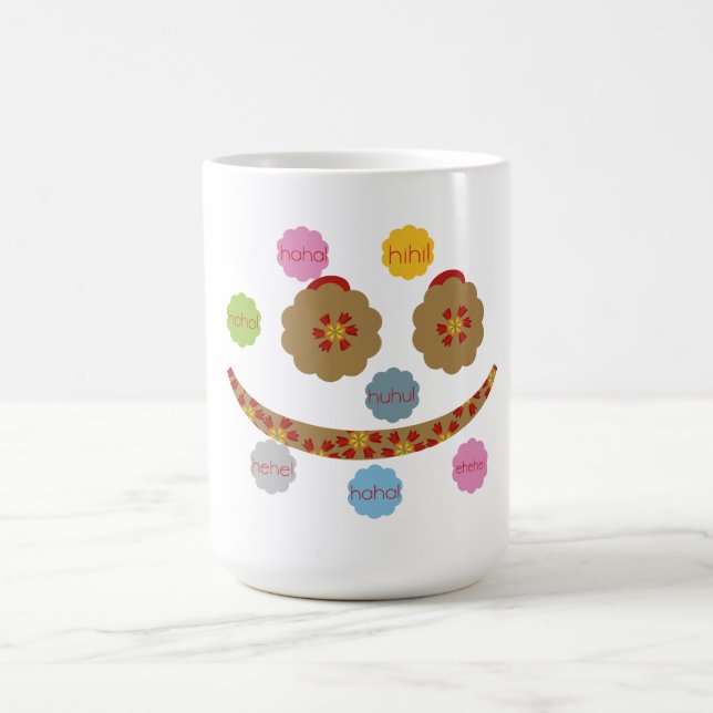 Tasse de sourire de rire (Centre)