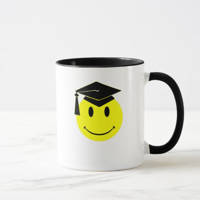 Tasse de sourire d'obtention du diplôme (Droite)
