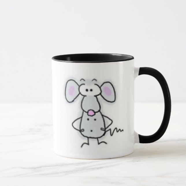 Tasse de souris de bande dessinée (Droite)