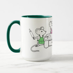 Tasse de souris de boulangerie