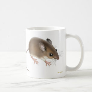 Tasse de souris de cerfs communs