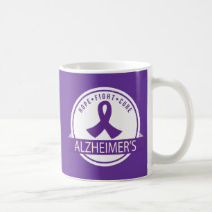 Tasse de soutien de la maladie d'Alzheimers de