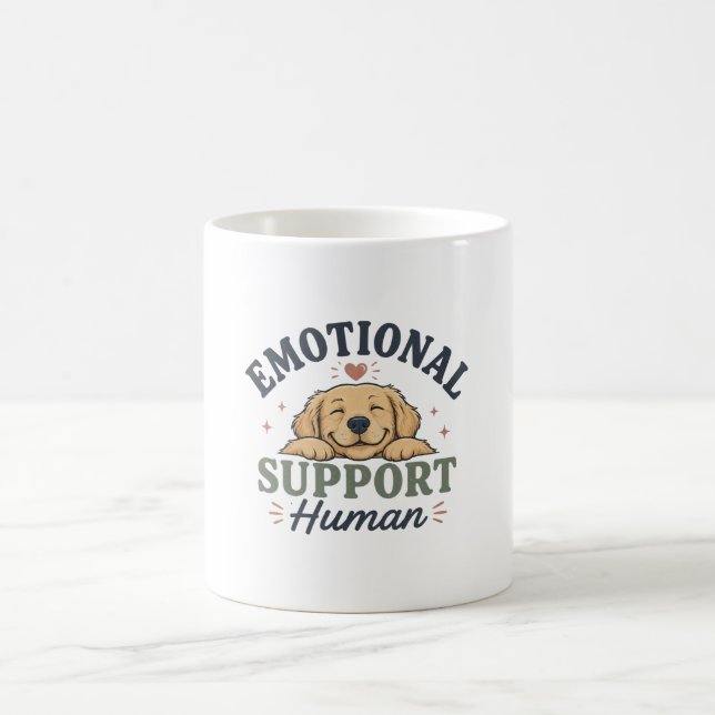 Tasse de Soutien Émotionnel Humain (Centre)