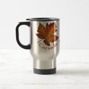 Tasse de souvenir de feuille d'érable du Canada de