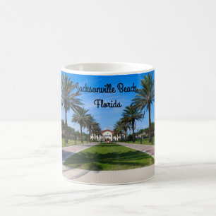 Tasse de souvenir de plage de Jacksonville, la