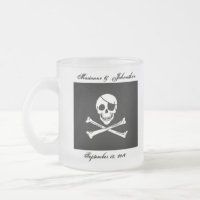 Tasse de souvenir de souvenir de mariage de pirate
