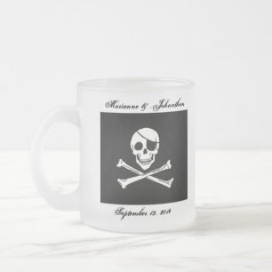 Tasse de souvenir de souvenir de mariage de pirate