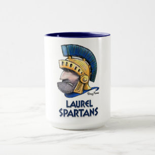 Tasse de Spartan de l'école secondaire supérieure