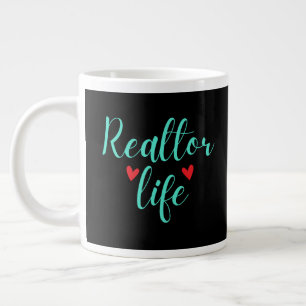 Tasse de spécialité de la vie de l'agent immobilie