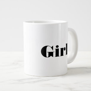 Tasse de spécialité de texte de nom de fille avec