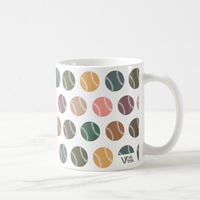 Tasse de sport de baseball classique Joueur athlét (Droite)