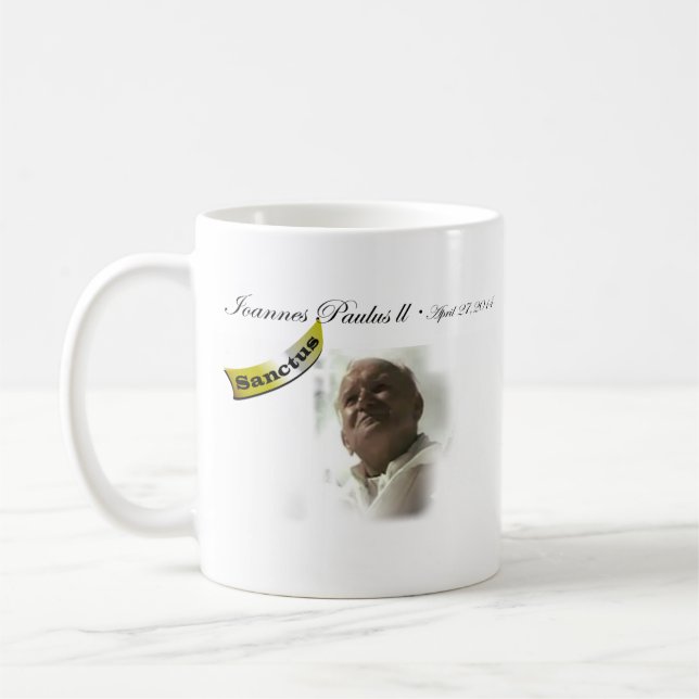 Tasse de St John Paul II (Gauche)