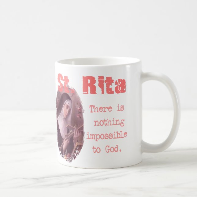 Tasse de St Rita (Droite)