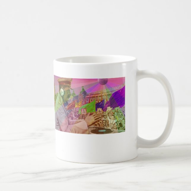 Tasse de Stalin d'arc-en-ciel du DJ (Droite)
