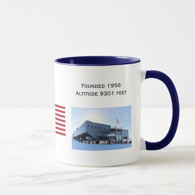 Tasse de station d'Amundsen-Scott Pôle du sud (Droite)