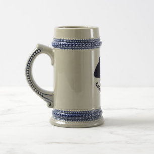Tasse de Stein de bière de crâne de cowboy de pa