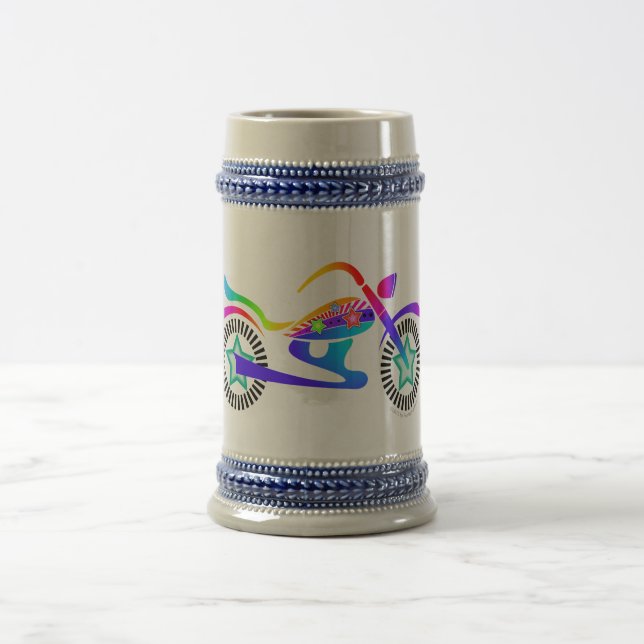 Tasse de STEIN de BIÈRE de MOTO d'art de bruit (Centre)