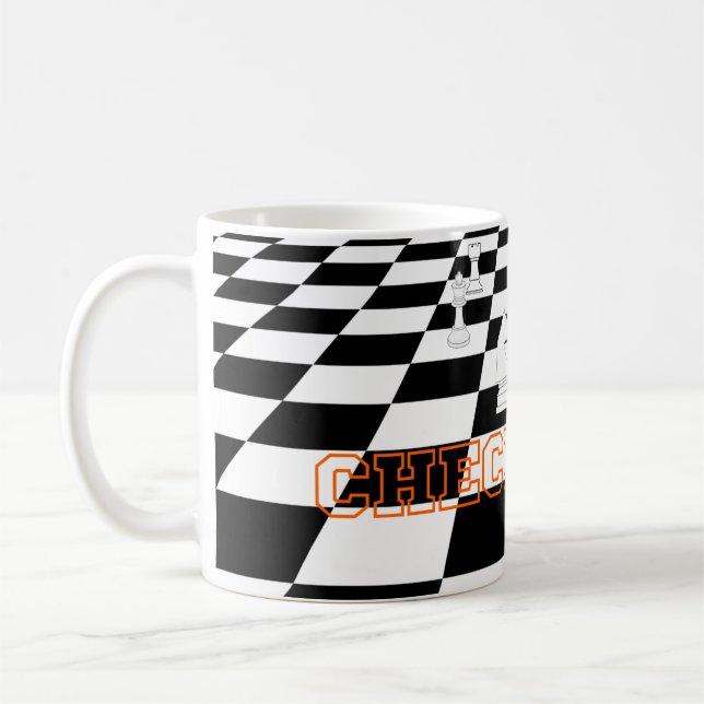 Tasse de stratégie d'échec et mat (Gauche)