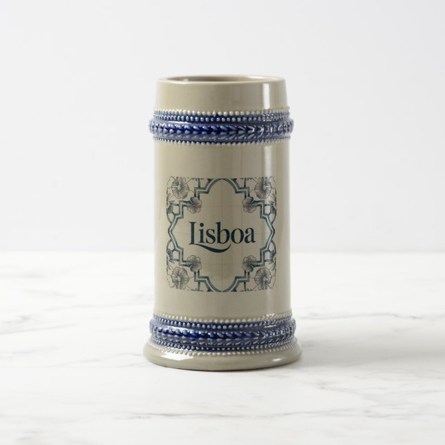 Tasse de style céramique azulejo portugais de Lisb (Centre)