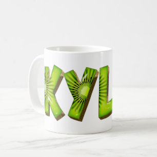 Tasse de style Kiwi au nom de Kylie Tasse à café T