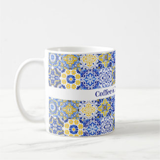 Tasse de style méditerranéen / rétro