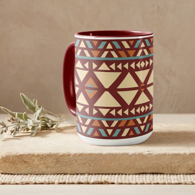 Tasse de style sud-ouest géométrique moderne (Créateur téléchargé)