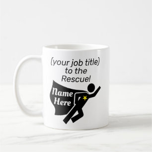 Tasse de super-héros de bureau