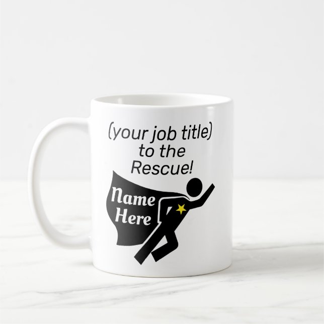 Tasse de super-héros de bureau  (Gauche)