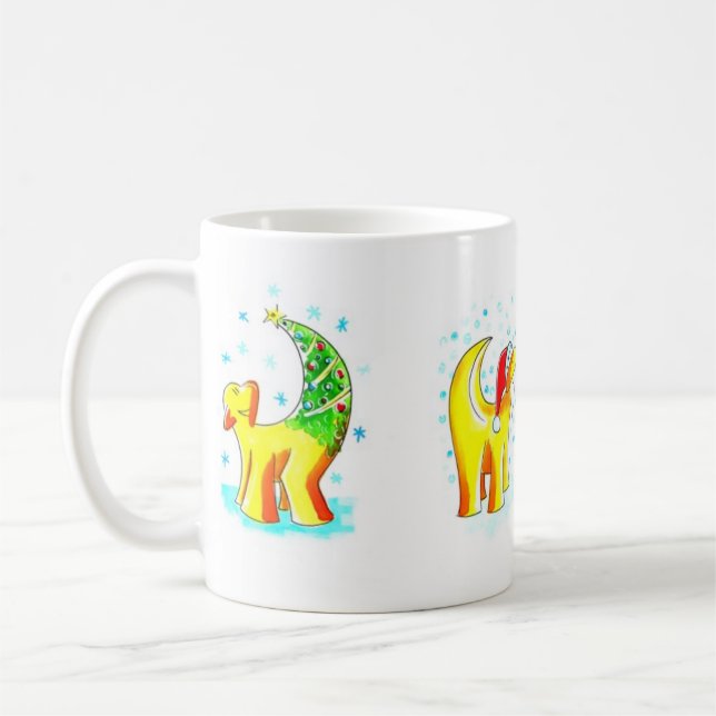 Tasse de Superlambanana de Noël (Gauche)