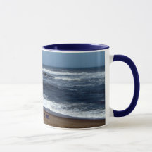 Tasse de surf et de sable