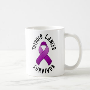 Tasse de survivant de cancer de la thyroïde
