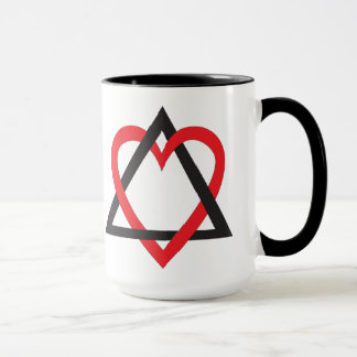 Tasse de symbole d'adoption