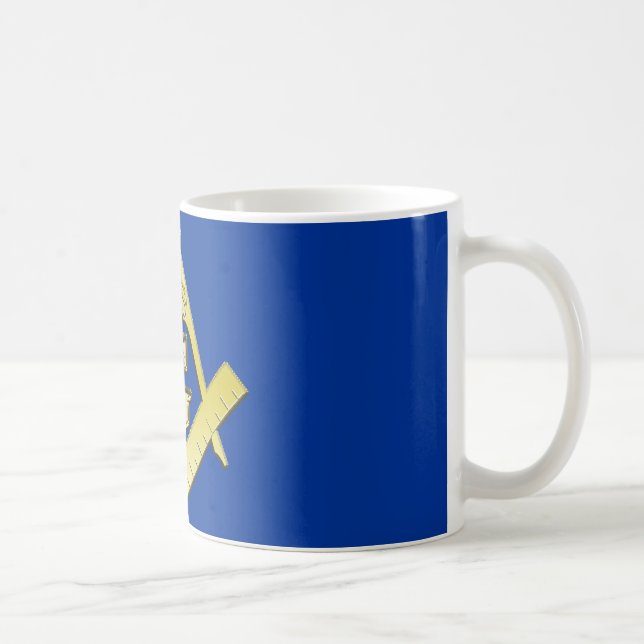 Tasse de symbole de franc-maçonnerie (Droite)