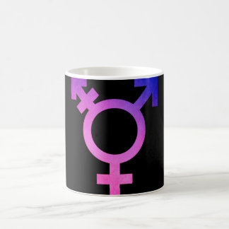 Tasse de symbole de transsexuel