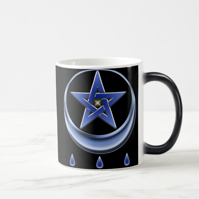 Tasse de symbole et de pentagone étoilé de (Droite)