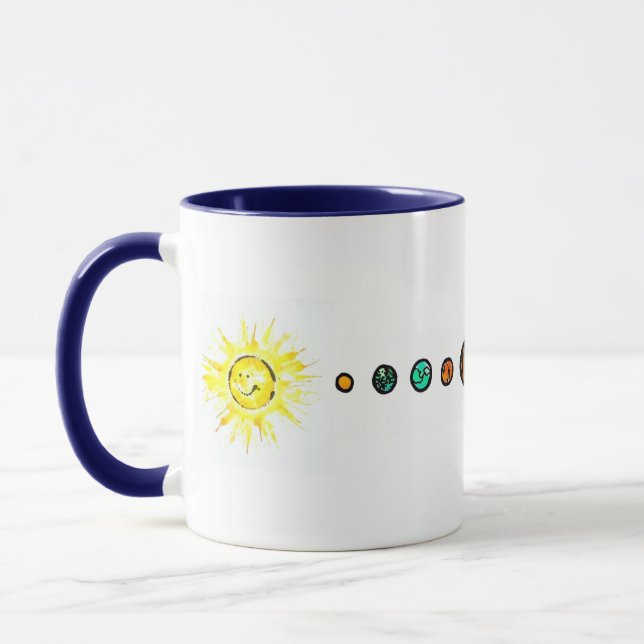 Tasse de système solaire (Gauche)