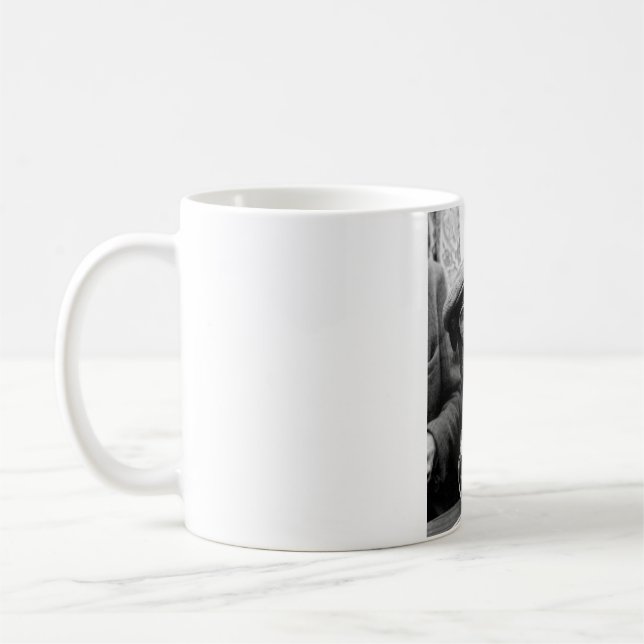 Tasse de tabagisme de chien (Gauche)