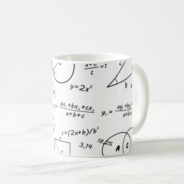 Tasse de tableau blanc (Devant droit)
