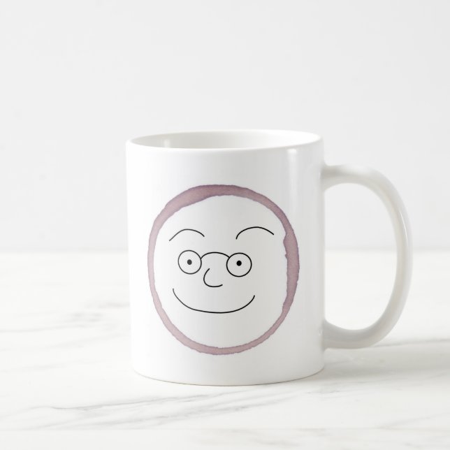 Tasse de tache d'anneau de vin (Droite)