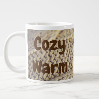 Tasse de taille Jumbo avec "Cosy Warm" disant