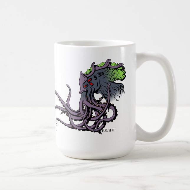 Tasse de talent de Lovecraftian : Encre de couleur (Droite)
