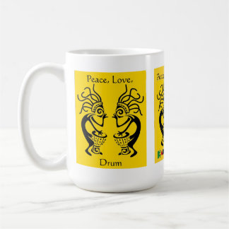 Tasse de tambour de Kakilambe (sur le jaune)