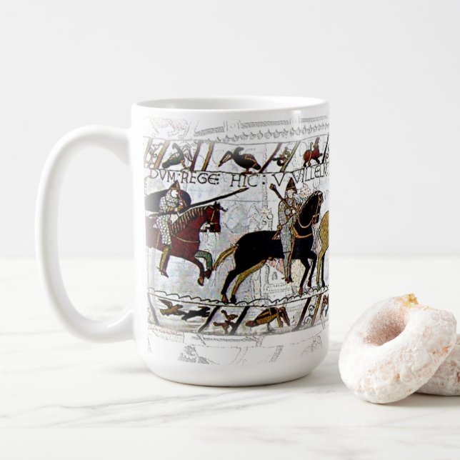 Tasse de tapisserie de Bayeux (Avec donut)