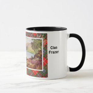 Tasse de tartan, clan Fraser, loch longtemps