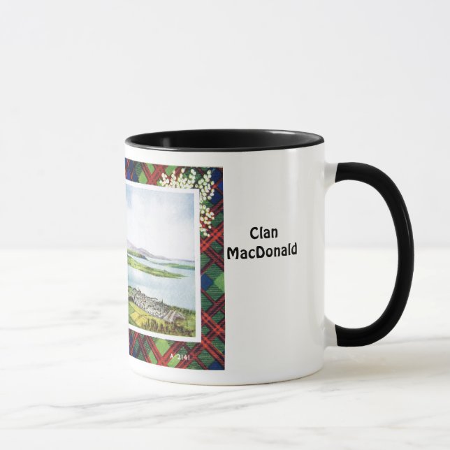Tasse de tartan, clan MacDonald, (Droite)