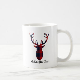 Tasse de tartan de clan de McKnight de