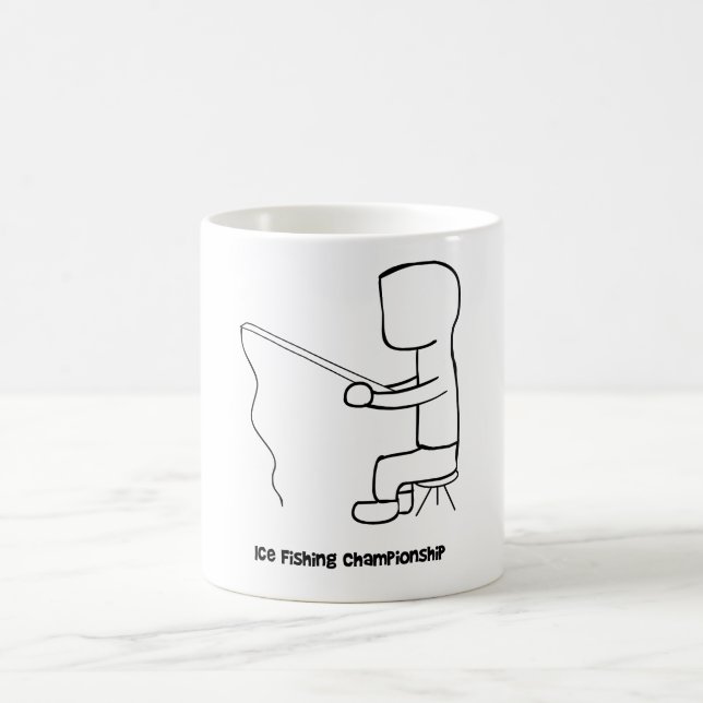 Tasse de tasse/café de championnat de pêche de (Centre)