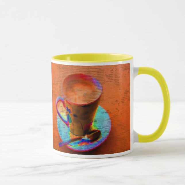 Tasse de tasse de café d'art de bruit (Droite)